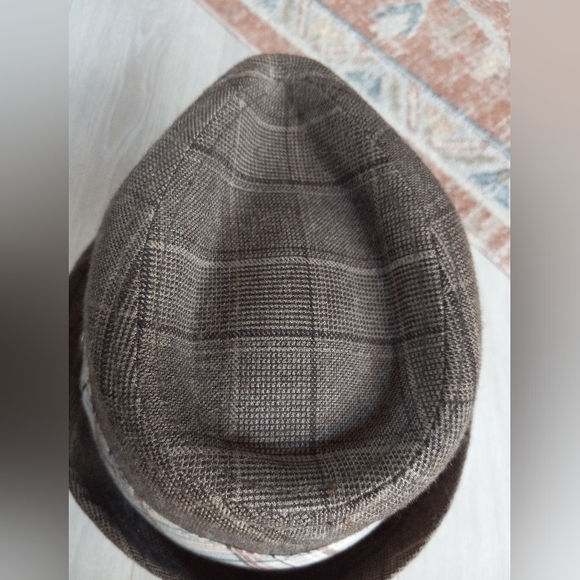Goorin Bros. Plaid Wool Fedora EUC - Picture 6 of 9